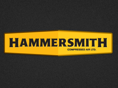 Hammersmith Treatment helvetica neue letterpress logo poppl laudito