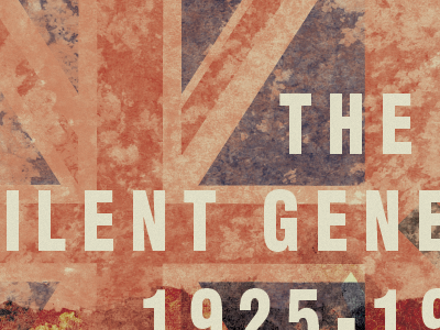 The Silent Generation generation generations illustrator retro uk union flag union jack united kingdom vintage world war 2 world war ii