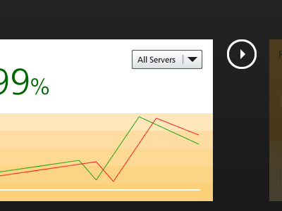 status module dashboard metro ui ux