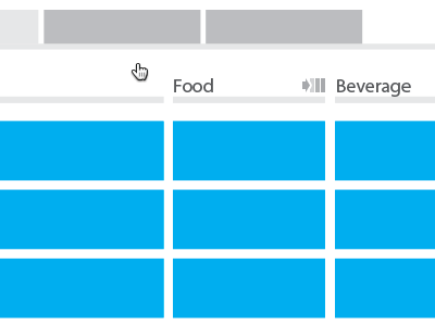 Table Drilldown Animation animated animation breakdown collapse drilldown expand gif movie pattern table ux