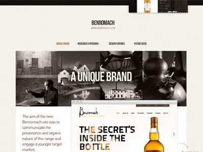 Case Study bebas brown case study cream design whisky