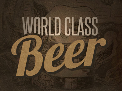 World Class Beer beer steelfish texture