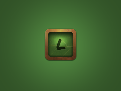 Leaf app icon i am an octopus icon leaf texture wood