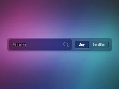 Transparent Search Bar aurora floating map toggle rainbow satellite search search bar segmented scope bar toggle transparent ui
