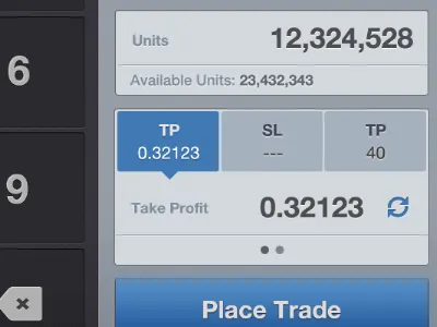Enter Trade UI app currency finance forex interaction mobile product trading ui ux