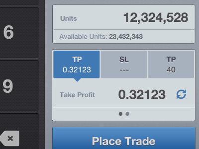 Enter Trade UI app currency finance forex interaction mobile product trading ui ux