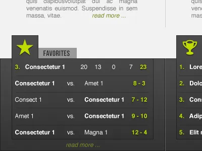 App detail app detail green grey