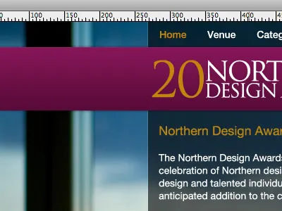 Design Awards look and feel purple