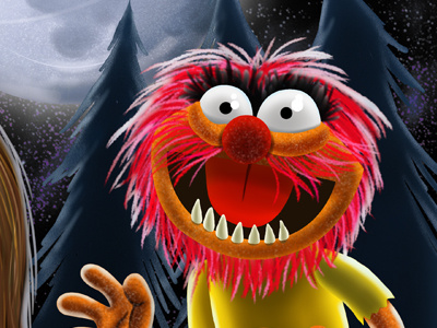 Muppets animal muppets tim paul illustrations tim paul