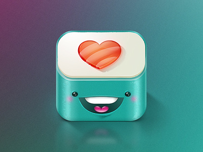 cute sushi ios icon cute heart icon ios iphone japanese japanese food love mascot photoshop salmon smile sushi