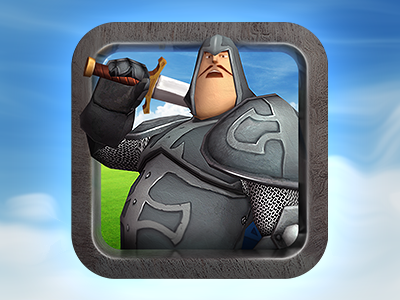 App Icon Design - Knights 3d android app app designers app icon designers apps artists best design designers developers graphic graphic design graphics helmet icon icon design icons illustration illustrators ios ipad iphone knight mobile shield soldier sword warrior