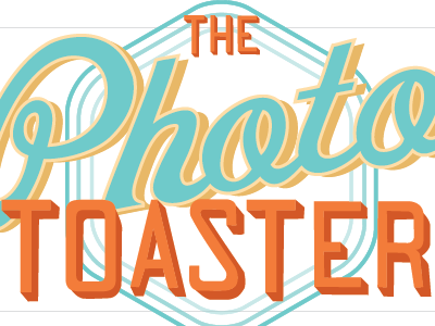 Branding for a Airstream based photo studio. brand logo retro