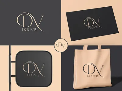 DouVle Logo Design branding graphic design logo