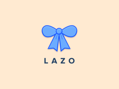 Lazo corporative cute design illustration lasso lazo logo loop tie