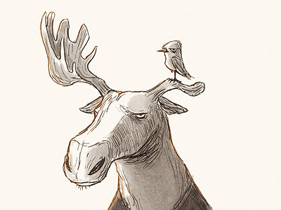 Moose charles santoso daily random word doodles