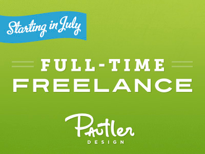 Full-Time Freelance design freelance full time identity