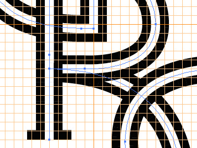 GRC process shot grid monogram process