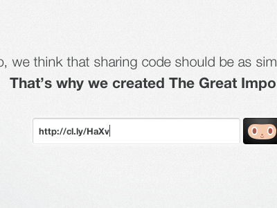 Octoface all of the things. css form field github noise octocat octocat button octocat face search search field texture url