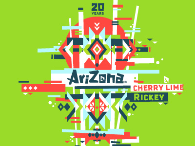 Arizona Can Study 3 arizona branding cans illustration logo packaging tea vector