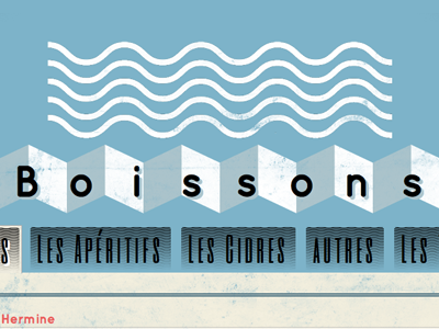 drink restaurant stamp water