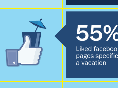 Like Vacations icon illustrator infographic social media