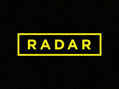 Radar branding gotham icon identity logo mark square typography