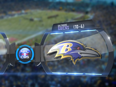 NFL on CBS Team matchup - work in progress 3d cbs cinema4d nfl