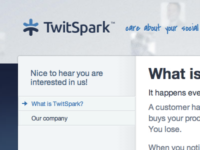 New TwitSpark Logo