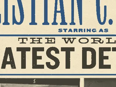 Broadside Lettering broadside lettering type typography vintage