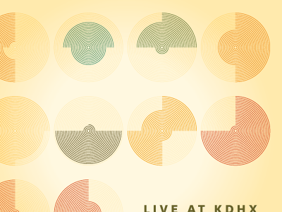 Live II client concept fun illustration infographic music packaging