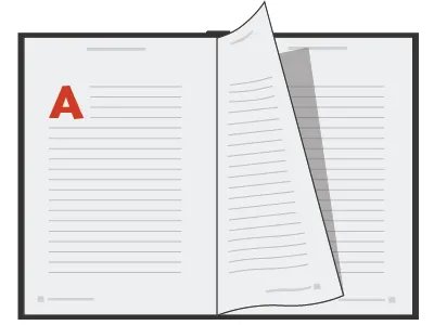 Book Sketch ideal sans illustration