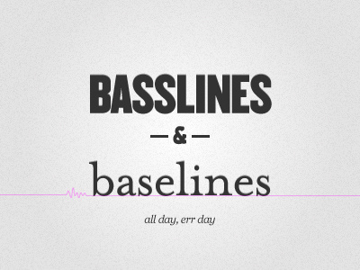 My Life type typography
