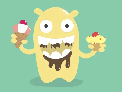 Who's up for Cupcakes? chocolat cupcakes icecream monster