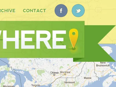 Blog banner blog location map