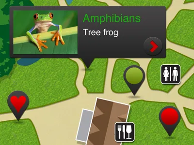 Zoo Map maps markers pins zoo