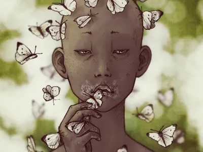 The Other Side of The Surface illustration photoshop