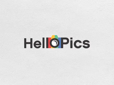 HelloPics (WIP) camera color hello logo pic picture text tieatie