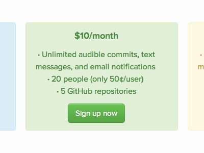 Plan (2) bot commit commitbot github plan pricing