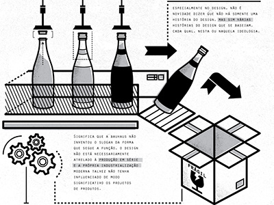 mass production illustration