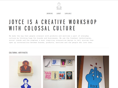 Shot #620123 clean interactive joyce responsive