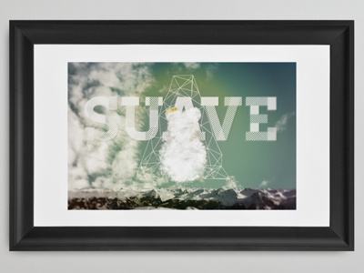 Suave clouds mountain sky soft suave