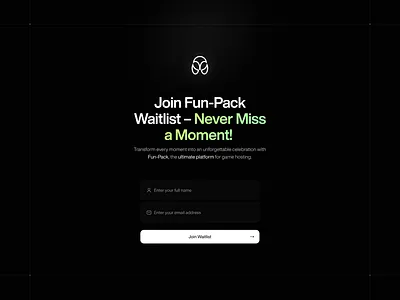 Waitlist Design design gaming ui ux web3