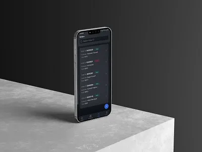 Orders' Page design ui ux