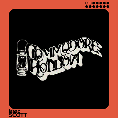 Commodore Hollow Logo branding graphic design logo music branding oklahoma tulsa