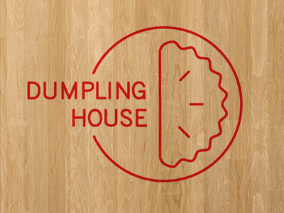 Dumpling logo revised design identity illustration logo