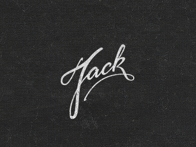 Jack branding corporate identity custom type design agency lettering logo logo design matt vergotis verg verg advertising