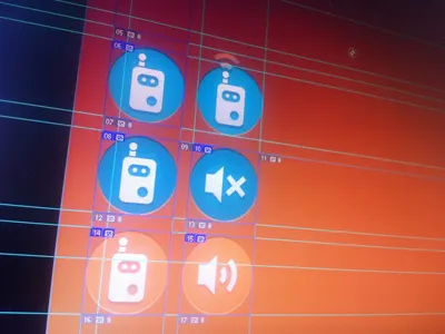 VoiX icons connection icons ios ipad totya ui
