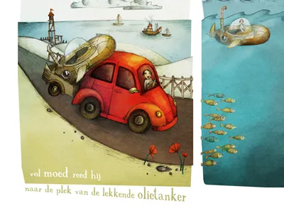 Courageous Maurizio car ebook fish sea submarine