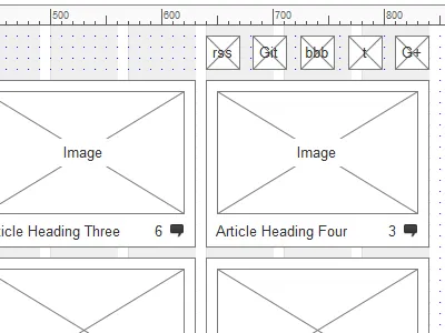 Plans Are In Motion axure blog wireframes