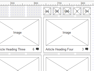 Plans Are In Motion axure blog wireframes